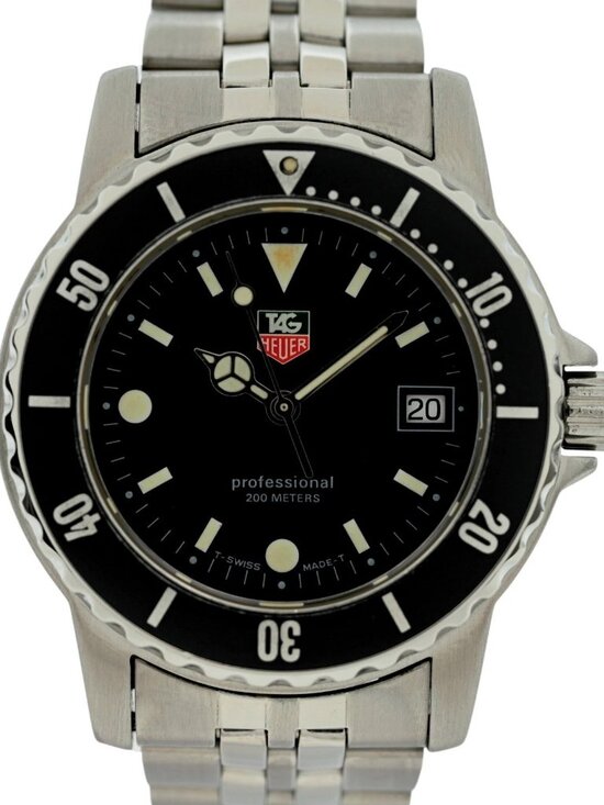 Tag Heuer 37mm Men\'s 1500 Series Black Dial Swiss SS Watch! Ref: WD1210-G-20! main image 8
